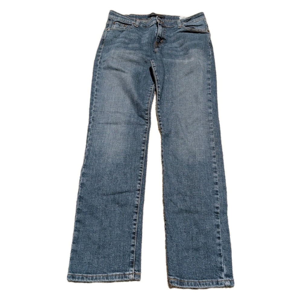 WOMENS LEVI'S THE ORIGINAL JEAN MID RISE ANKLE SKINNY BLUE DENIM JEANS SIZE‎ 14M